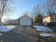 This home has a 2-car garage with an extended driveway at 5816 Coppock Ln, Indianapolis, IN 46221