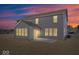 The home's backyard features a newly built patio and freshly laid sod at 6723 Collisi Pl, Brownsburg, IN 46112