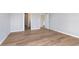 This bedroom features an open doorway to a bathroom at 7026 Barrett Dr, Brownsburg, IN 46075