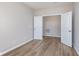 This is a bedroom with an opening to a room or closet at 7026 Barrett Dr, Brownsburg, IN 46075