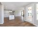Open-concept home featuring a bright and spacious living room, kitchen, and breakfast nook at 7026 Barrett Dr, Brownsburg, IN 46075