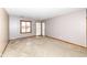 Inviting living room featuring neutral walls and carpet at 120 Saratoga Way, Anderson, IN 46013