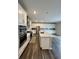 Bright kitchen showcasing stainless steel appliances and a large island perfect for entertaining at 1986 Mccormick Dr, Greenwood, IN 46143