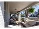 Spacious front porch with ample seating, perfect for relaxing and enjoying the outdoors at 2162 Ringgold Ave, Indianapolis, IN 46203