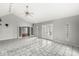 A bonus room offers updated floors, great natural light, and high vaulted ceilings at 5465 Leone Dr, Indianapolis, IN 46226