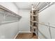 This closet features custom built-in shelving for maximum storage space at 5465 Leone Dr, Indianapolis, IN 46226