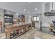 Kitchen featuring a large island, stainless appliances, and lots of countertop space at 6420 Oriole Dr, Nineveh, IN 46164