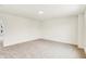Bedroom with neutral carpet and white walls at 7161 Jackson Dr, Cumberland, IN 46229