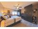Spacious bedroom with ample closet space and soft, natural light at 1057 Timber Creek Dr # 1, Carmel, IN 46032