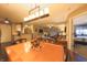 Open dining area with view into kitchen and living spaces at 1057 Timber Creek Dr # 1, Carmel, IN 46032