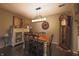 Elegant dining room with stylish lighting and hardwood floors at 1057 Timber Creek Dr # 1, Carmel, IN 46032