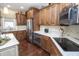 Kitchen featuring stainless steel appliances and ample cabinet space at 15921 Herriman Blvd, Noblesville, IN 46060
