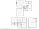 Detailed floor plan showcasing the layout of this home, with multiple bedrooms and spacious living areas at 2311 Lammermoor Ln, Indianapolis, IN 46214