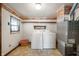 Laundry room features washer, dryer, and window at 234 S East St, Pendleton, IN 46064