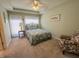 Inviting bedroom features a ceiling fan at 3681 S Station Dr, Columbus, IN 47203