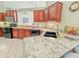 Beautiful kitchen with granite countertops, stainless steel appliances, and ample cabinet space at 3681 S Station Dr, Columbus, IN 47203