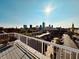 Amazing rooftop deck with panoramic skyline view at 430 N Park Ave # 302, Indianapolis, IN 46202