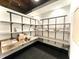 Brightly lit storage unit with shelves, offering ample storage space at 430 N Park Ave # 302, Indianapolis, IN 46202