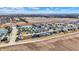 Overhead view of the neighborhood displaying its neat rows of single-Gathering homes at 526 Carroll St, New Whiteland, IN 46184