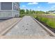 Backyard bocce ball court provides a fun and relaxing outdoor activity at 565 Old Ashbury Rd, Westfield, IN 46074