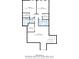 Upstairs floor plan showcasing bedroom sizes, bathroom placement, and Gathering room at 565 Old Ashbury Rd, Westfield, IN 46074