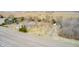 Panoramic aerial view of a single-Gathering home with a long driveway, surrounded by trees and fields at 690 N 600 W, Lebanon, IN 46052