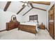 Cozy bedroom with wood furnishings and natural light at 690 N 600 W, Lebanon, IN 46052