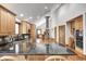 Bright kitchen featuring granite counters, stainless steel appliances, and ample cabinet space at 690 N 600 W, Lebanon, IN 46052