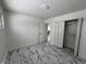 Bright bedroom with marble floors and closet at 7406 E 33Rd St, Indianapolis, IN 46226