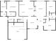 A detailed floor plan of the house showcasing the layout of rooms and spaces at 8717 Vintner Ct, Indianapolis, IN 46256