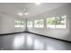 Bright, spacious bonus room features great natural lighting from windows and neutral colors at 8888 Cholla Rd, Indianapolis, IN 46240
