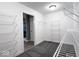 View of walk in closet space with metal racks at 103 N Brenrich Rd, Pendleton, IN 46064