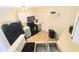 Bright kitchen featuring a stainless steel sink, appliances, and painted cabinets at 10921 Walnut Grv, Camby, IN 46113
