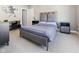 This bedroom showcases a comfortable bed, a stylish headboard, and contemporary decor, creating a relaxing atmosphere at 11620 Willow Springs Dr, Zionsville, IN 46077