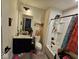 Functional bathroom featuring a vanity with storage and a shower-tub combination at 12889 Girvan Way, Fishers, IN 46037