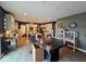 Spacious kitchen with stainless steel appliances, granite countertops and an island perfect for entertaining at 12889 Girvan Way, Fishers, IN 46037