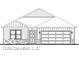 Charming single-Gathering home with a two-car garage, stone accents, and a well-manicured lawn at 1414 Bluebonnet Pl, Shelbyville, IN 46176