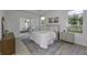 Serene main bedroom with natural light, neutral decor, and ensuite bathroom at 16822 Imperial Ct, Fishers, IN 46040
