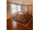 Bright dining room with wood table and large window, perfect for Gathering meals at 2317 Lincoln Dr, Cicero, IN 46034