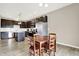 Dining area adjacent to the modern kitchen, perfect for Gathering gatherings and enjoying home-cooked meals at 2792 Maricopa Blvd, Whitestown, IN 46075