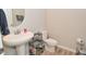 Features a half bath with pedestal sink and modern fixtures at 2976 W Tapestry Dr, Monrovia, IN 46157