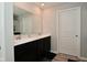 Bathroom featuring an oversized vanity with double sinks and walk-in shower at 2976 W Tapestry Dr, Monrovia, IN 46157
