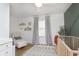 Bright Bedroom with hardwood floors, modern decor, and a window for natural light at 4317 N Park Ave, Indianapolis, IN 46205