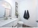 Well-lit bathroom with white vanity, modern fixtures, and attractive decor at 720 Keck Way, Westfield, IN 46074