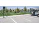 Convenient golf cart parking area with easy access to community amenities and well-kept green spaces at 720 Keck Way, Westfield, IN 46074