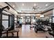 Community gym with modern exercise equipment and mirrored wall for fitness enthusiasts at 720 Keck Way, Westfield, IN 46074