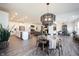 Open-concept living area with modern finishes and lots of natural light at 720 Keck Way, Westfield, IN 46074