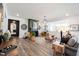 Bright and airy living room showcasing a fireplace, modern lighting and stylish decor at 720 Keck Way, Westfield, IN 46074