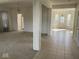 Spacious living room with a combination of tile and carpet flooring at 9107 Tenor Way, Indianapolis, IN 46231