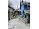 Backyard, including small wooden outbuilding at 945 N Ewing St, Indianapolis, IN 46201